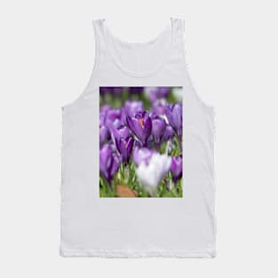 Purple Crocus Tank Top